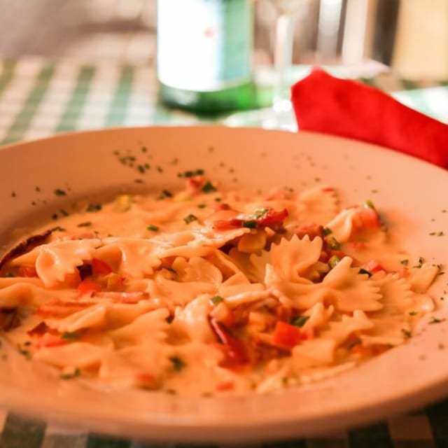 "My Way" Pasta Carbonara.