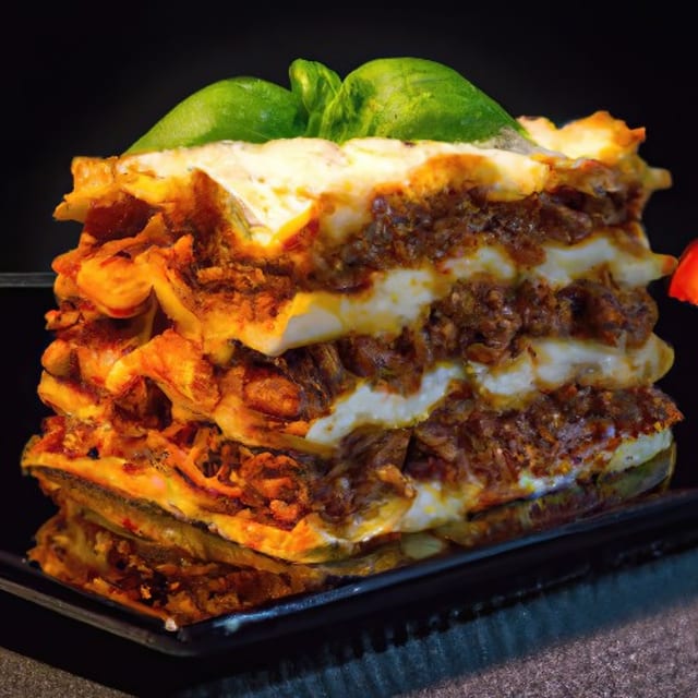 Gabriella's Five Layer Lasagna.